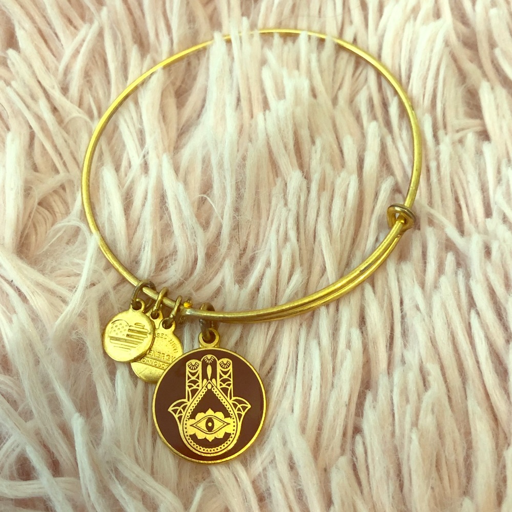 Alex and Ani Hand of Fatima (Gold)